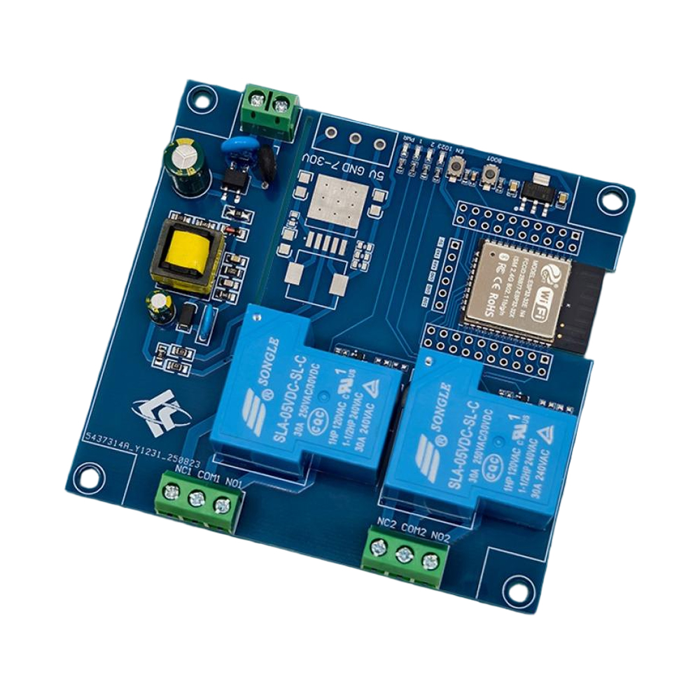 Esp32 Uart Module - ESP32 Dual-channel 30A Relay Module Support