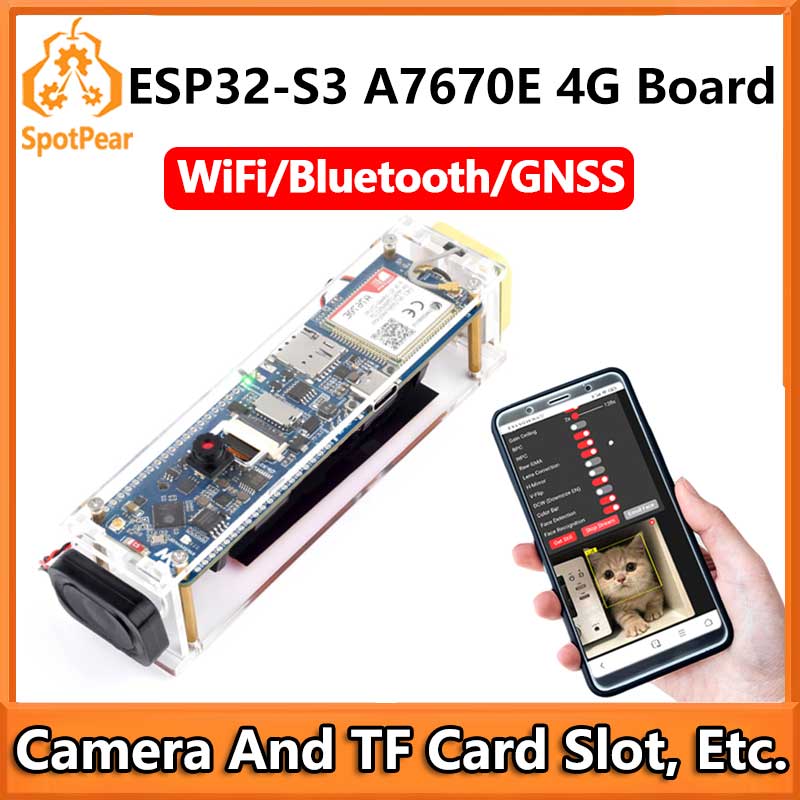 Esp32 Wifi Bluetooth Module - Waveshare ESP32-S3 A7670E 4G development board