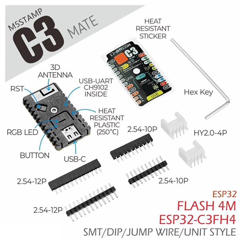 AS95-ESP32-C3 Development Boar - Esp32 Wifi Bluetooth Module recension och pris