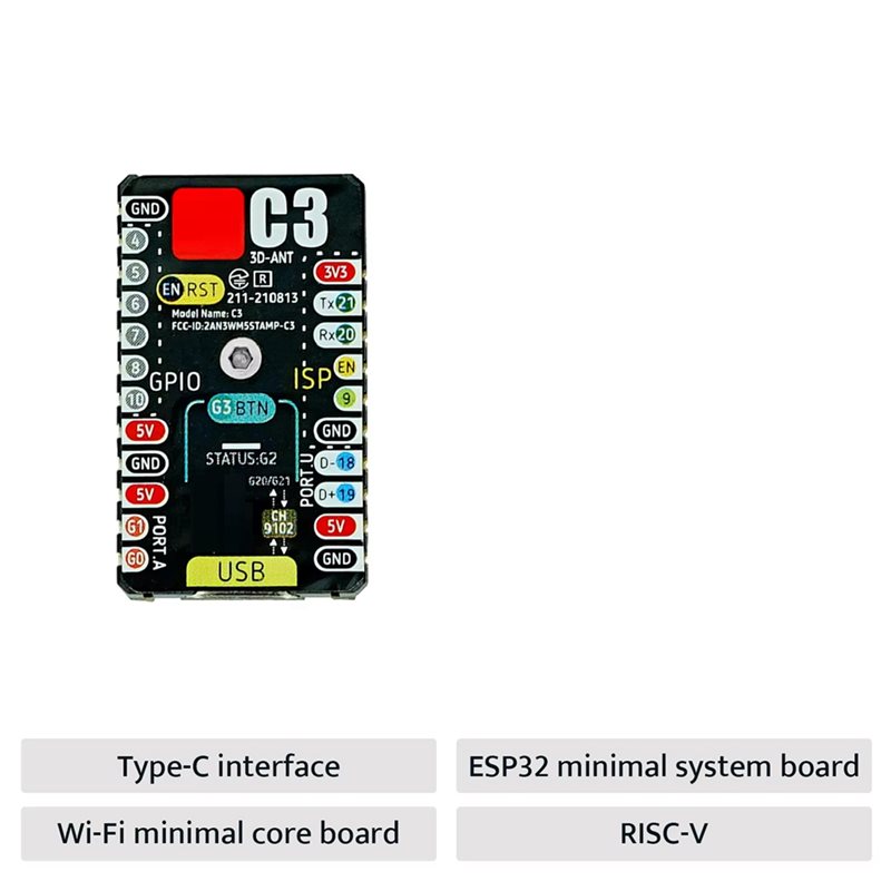 AS95-ESP32-C3 Development Boar - Esp32 Wifi Bluetooth Module recension och pris