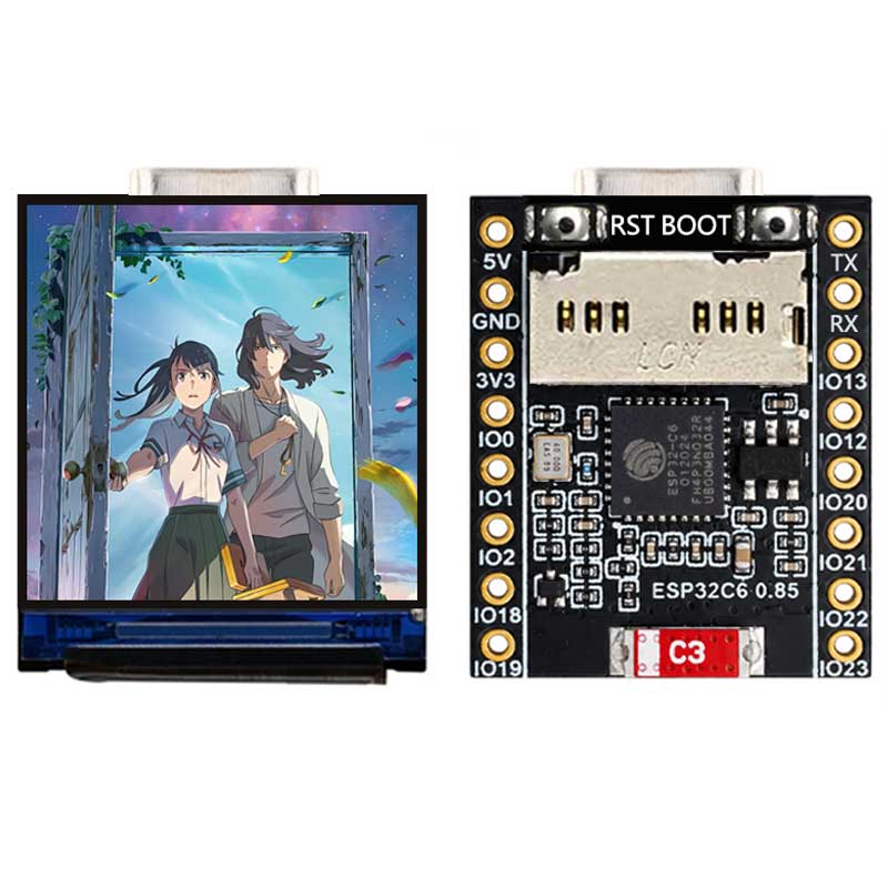 ESP32 C6 0.85 Inch 128X128 IPS - Esp32 Wifi Bluetooth Module recension och pris