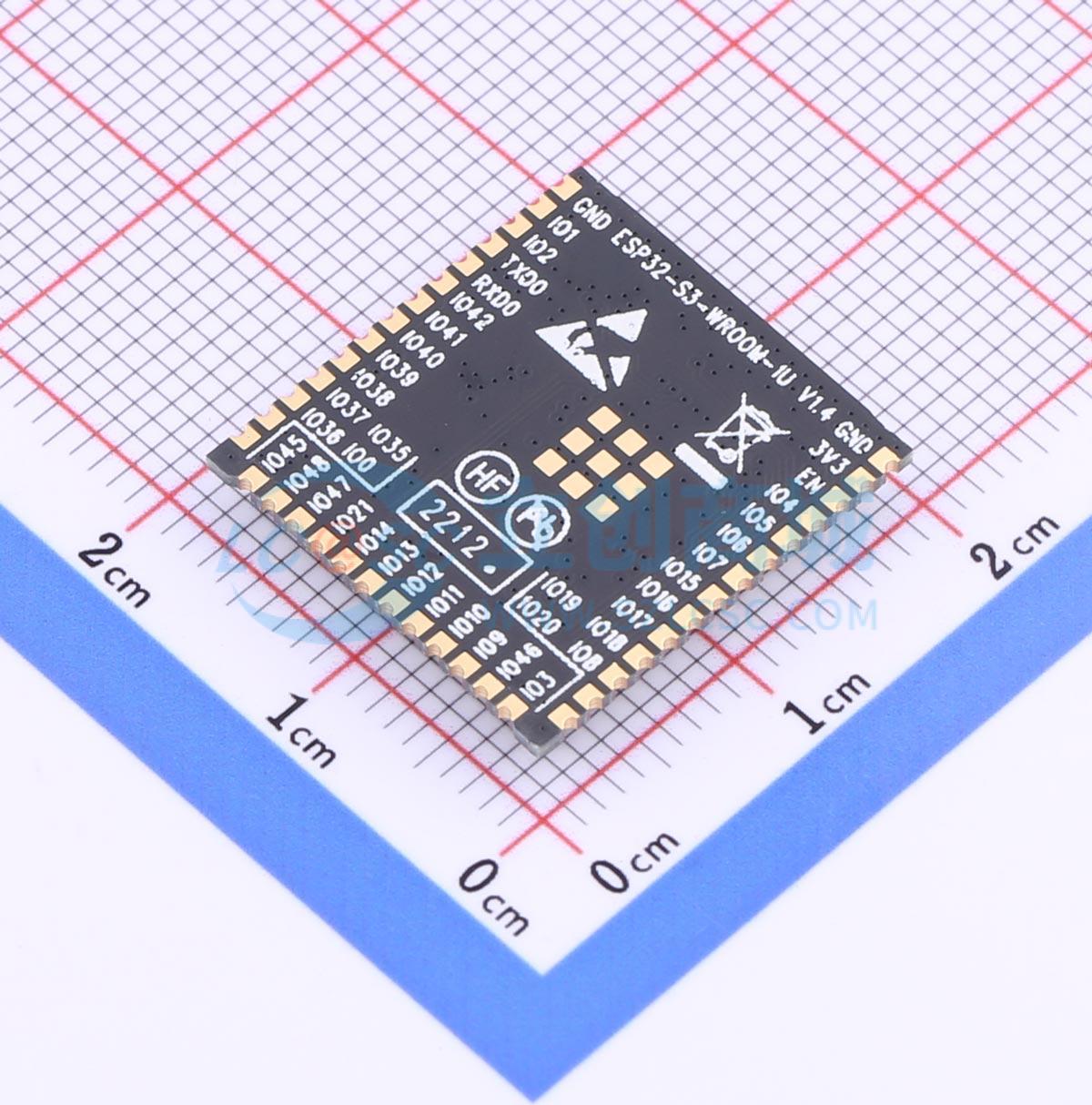 3pcs ESP32-S3-WROOM-1U-N4 SMD  - Esp32 Uart Module recension och pris