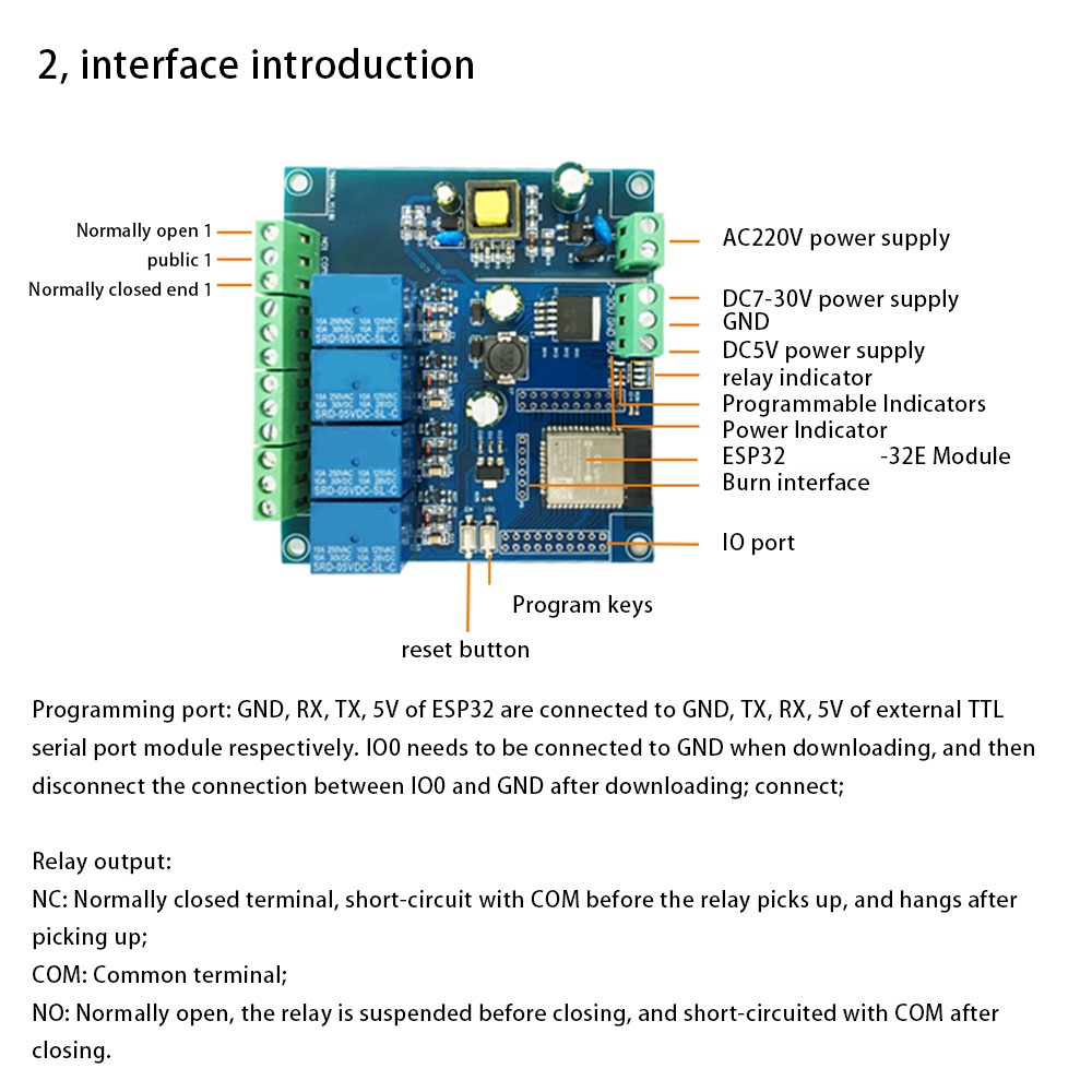 ESP32 Relay Development Board  - Esp32 Uart Module recension och pris