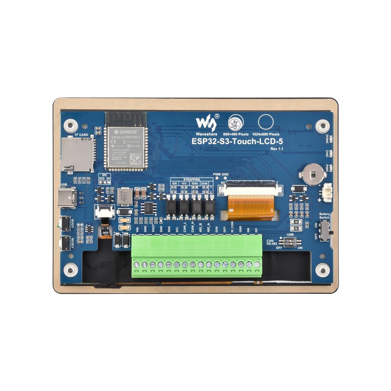 Waveshare ESP32-S3-Touch-LCD-5 - Esp32 recension och pris