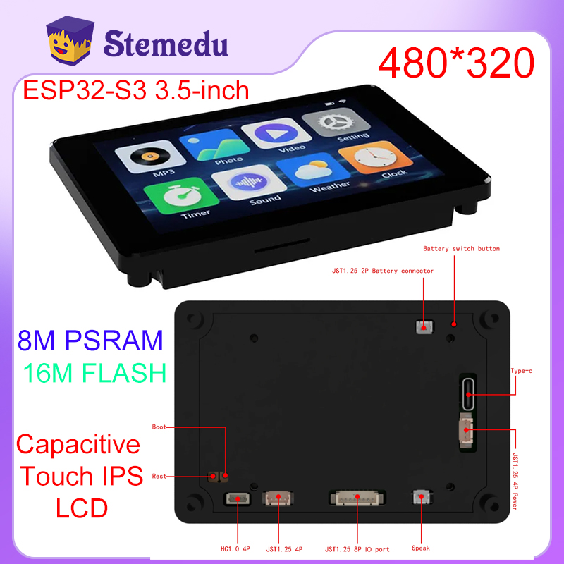 Mini ESP32-S3 3.5inch Capaciti - Espressif Esp32 recension och pris