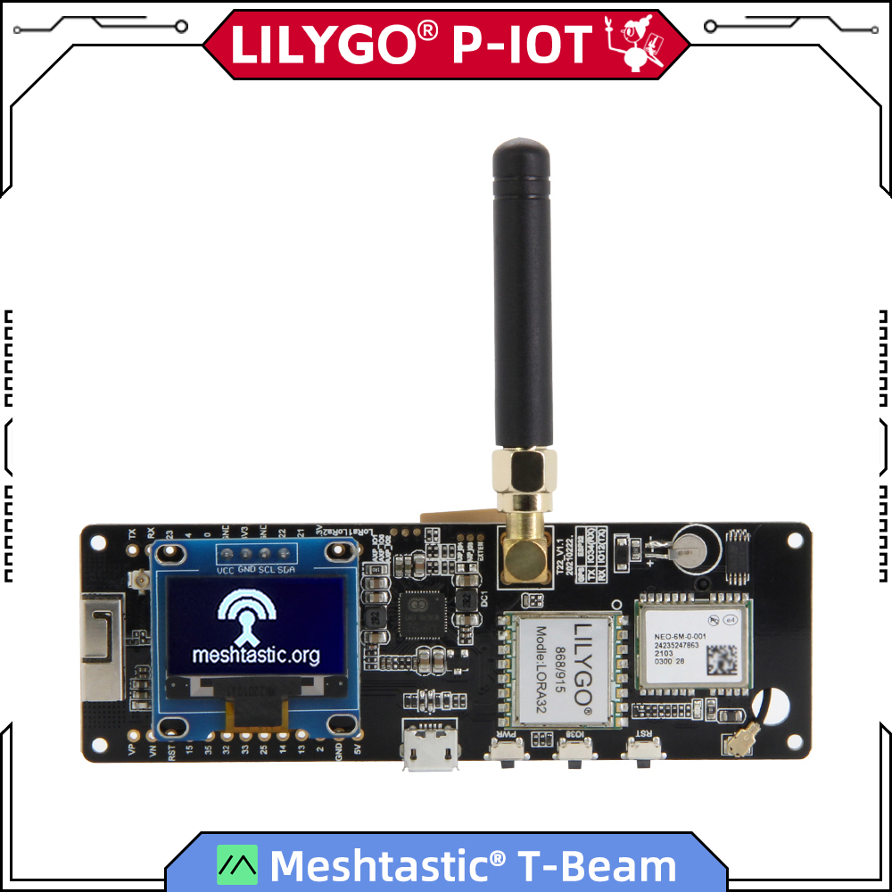 LILYGO® TTGO Meshtastic T-Beam - Espressif Esp32 recension och pris