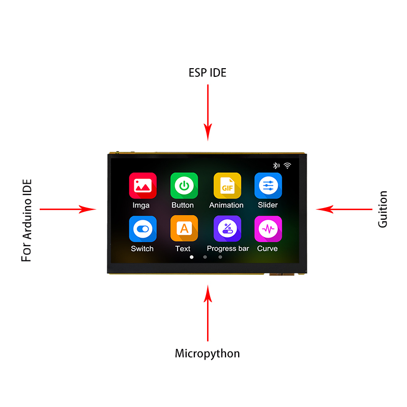 ESP32 P4 7inch LCD Development - Esp32 P4 recension och pris