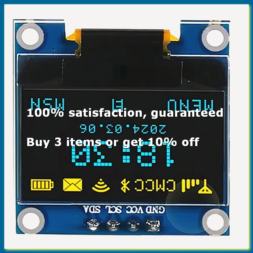 0.96 Inch OLED Display Screen  - Esp8266 recension och pris