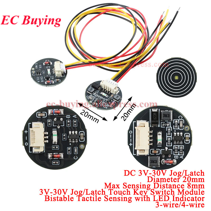1Pc-10Pcs Touch Button Switch  - Esp32 Devkit recension och pris