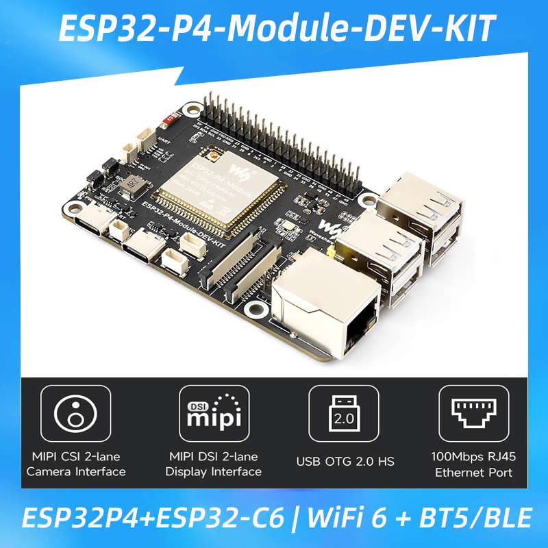 ESP32-P4 + ESP32-C6 Developmen - Esp32 C6 recension och pris