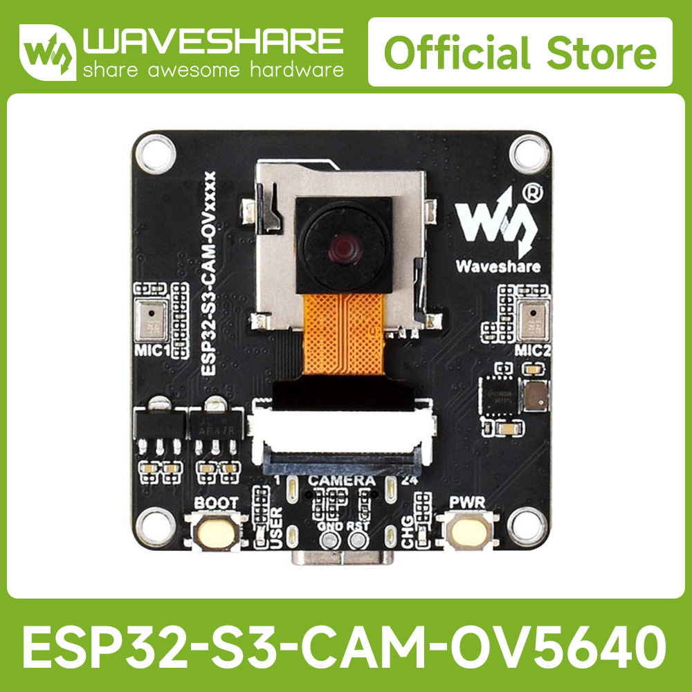 Waveshare ESP32-S3 AIoT Camera - Esp32 Development Board recension och pris