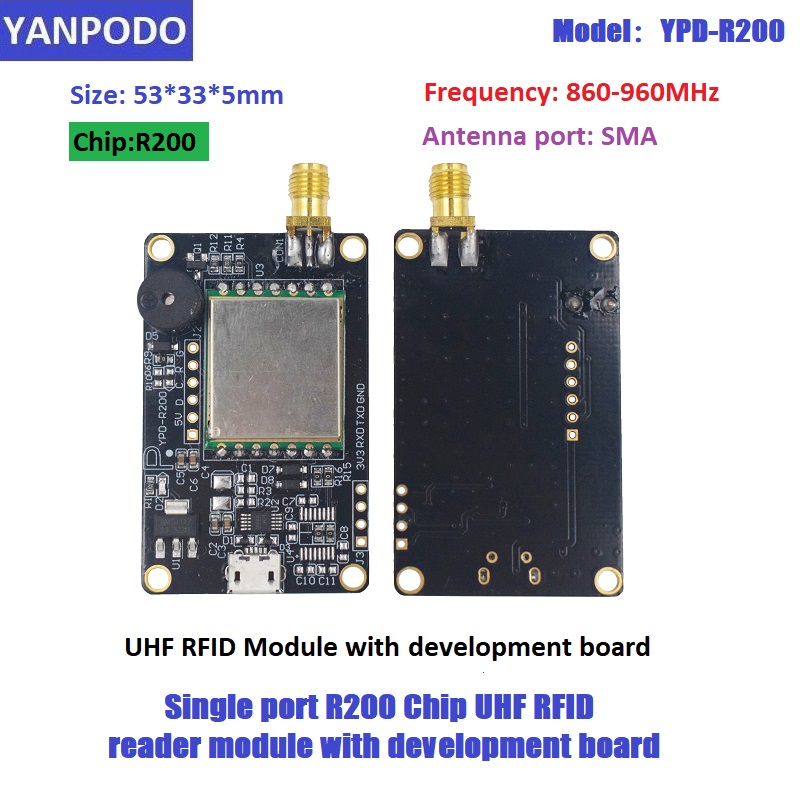R200 Chip UHF RFID Reader Modu - Esp32 Uart Module recension och pris
