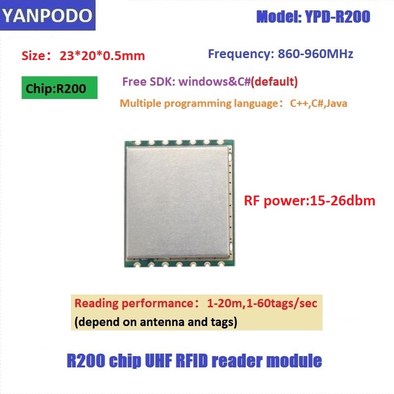 R200 Chip UHF RFID Reader Modu - Esp32 Uart Module recension och pris