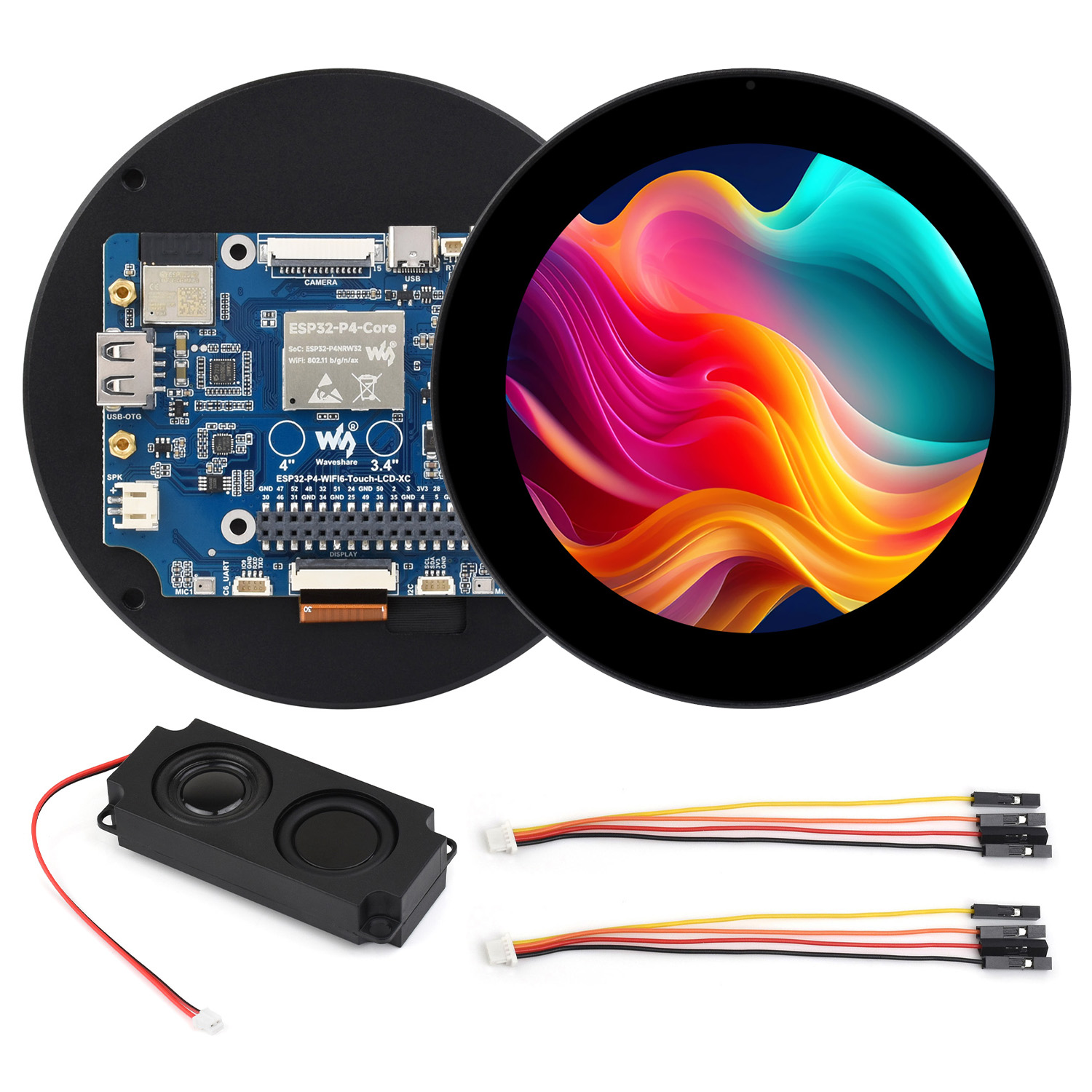 ESP32-P4 3.4/4 Inch Round Touc - Esp32 P4 recension och pris