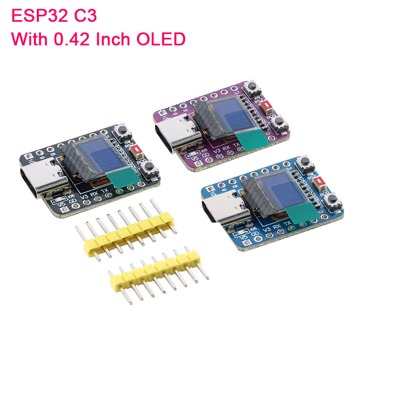 ESP32-C3 0.42-inch Screen OLED - Esp32 C3 recension och pris