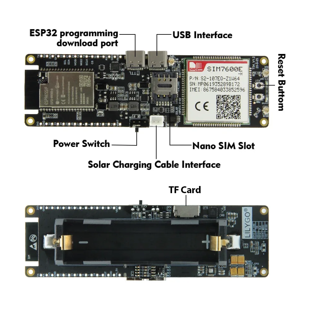 IN STOCK LILYGO T-SIM7600G-H R - Esp32 recension och pris