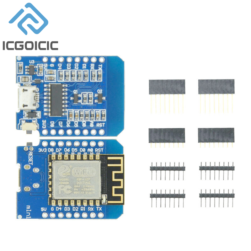 D1 Mini-Mini NodeMcu 4M Bytes  - Esp8266 Nodemcu recension och pris