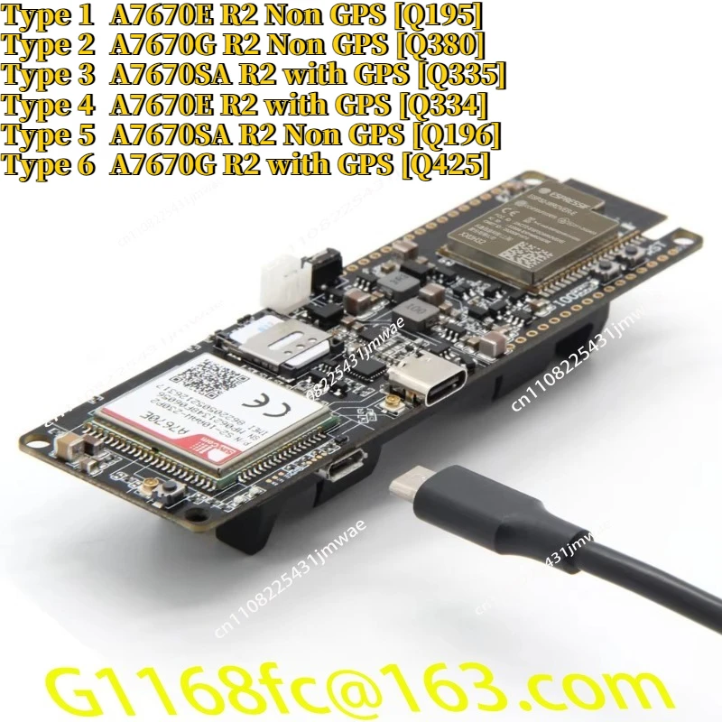 T-A7670G/E/SA R2 ESP32 4G LTE  - Esp32 Development Board recension och pris