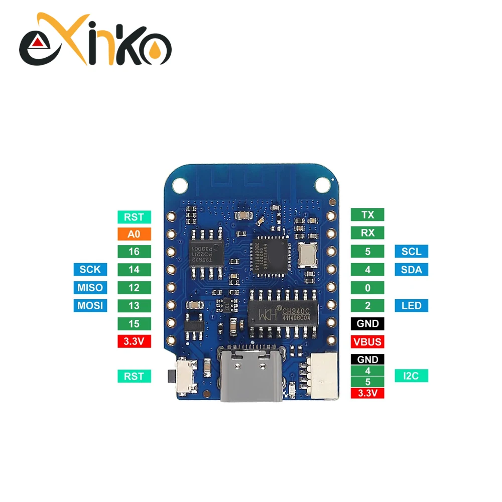 1/5/10PCS WeMos D1 Mini ESP826 - Esp8266 Nodemcu recension och pris