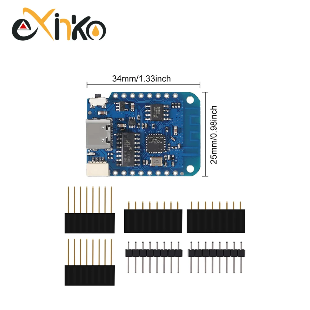1/5/10PCS WeMos D1 Mini ESP826 - Esp8266 Nodemcu recension och pris