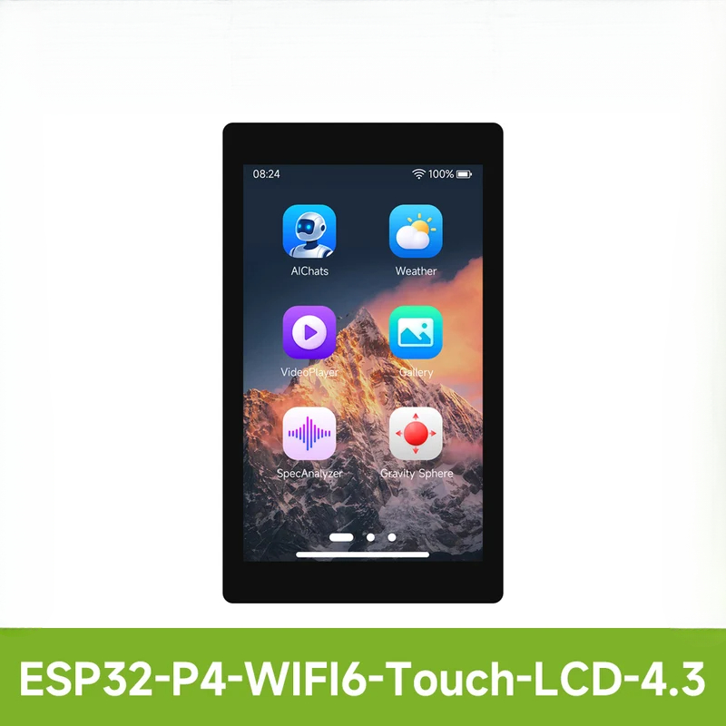 Waveshare ESP32-P4-WIFI6 4.3 I - Esp32 P4 recension och pris
